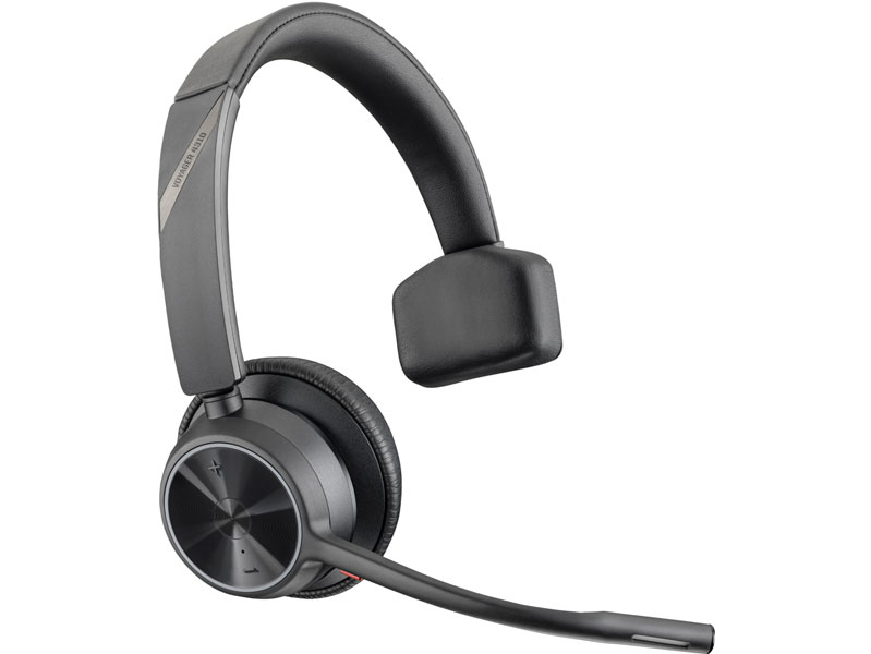 Poly Voyager 4310 USB-Aドングル付 片耳 ワイヤレスモデル ノイズキャンセリングマイク搭載