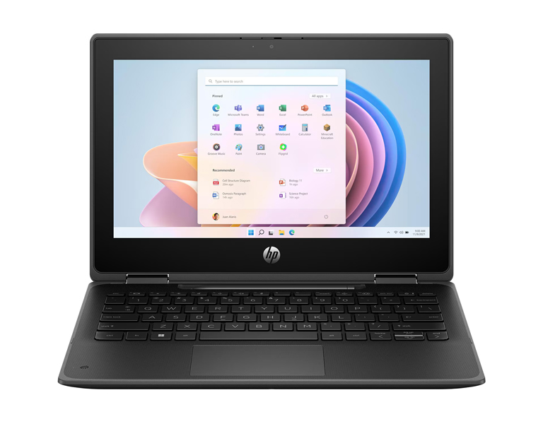 HP Fortis Flip G1i 11 Notebook PC (N150/8GB/128GB UFS/光学ドライブなし/その他/Office無/11.6型/eSIM Connect)