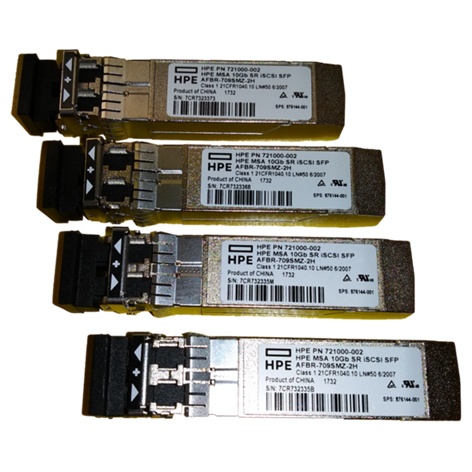 Smart Choice MSA 10Gb Short Range iSCSI SFP+ トランシーバー (4個パック)