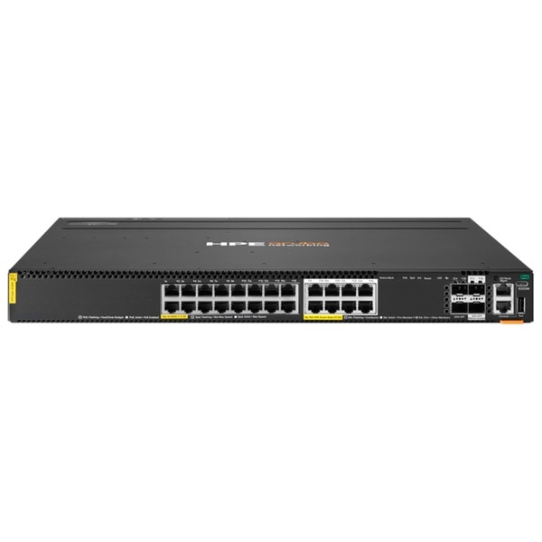 HPE Aruba Networking CX 6300M 16G 8 Smart Rate 1/2.5/5/10G Class8 PoE 2SFP56 2SFP28 Switch