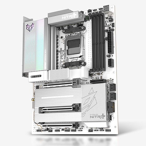 ATXマザーボード NITRO+ X870EA Phantomlink Polar Edition
