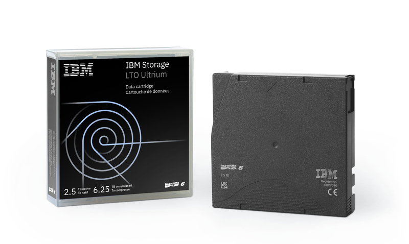 Ultrium LTO6テープカートリッジ 2.5TB/6.25TB