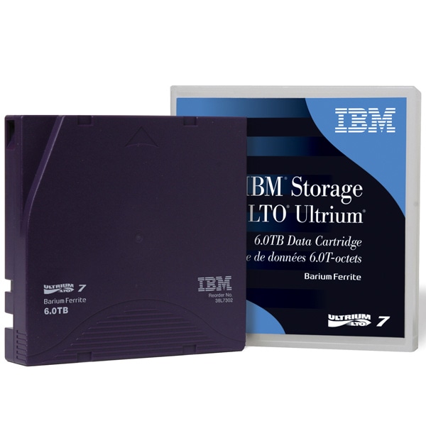 LTO Ultrium 7 データカートリッジ 6.0/15.0TB ラベル貼付