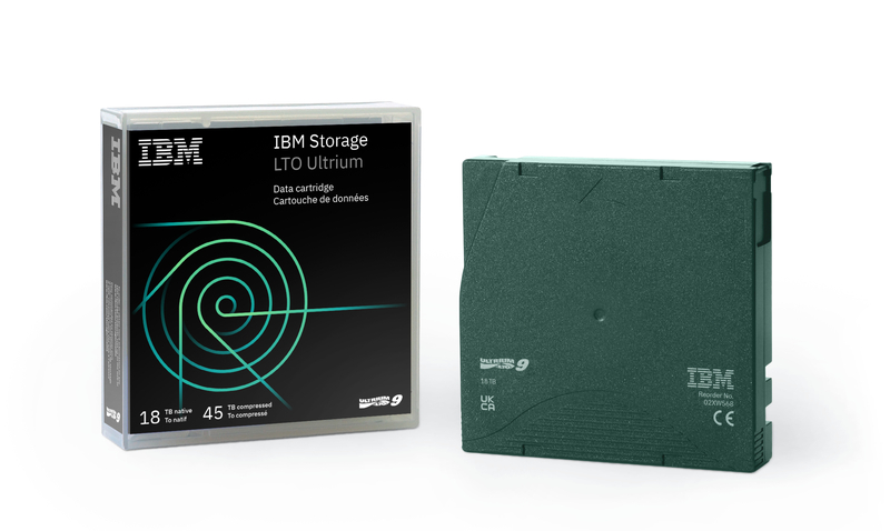 LTO Ultrium 9 データカートリッジ 18.0/45.0TB
