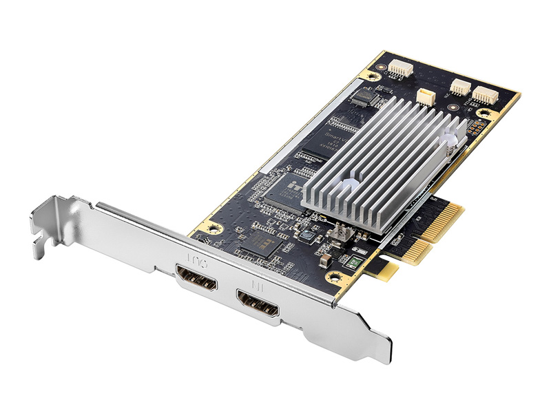 4K60p記録対応 ソフトウェアエンコード型 PCIeキャプチャーボード