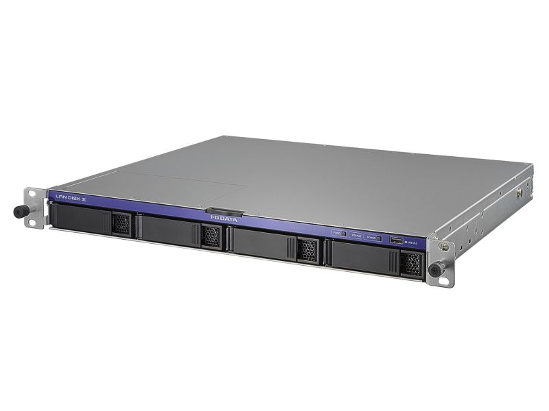 第12世代インテルCore i3搭載 4ドライブラックマウント法人向けWindows NAS 16TB