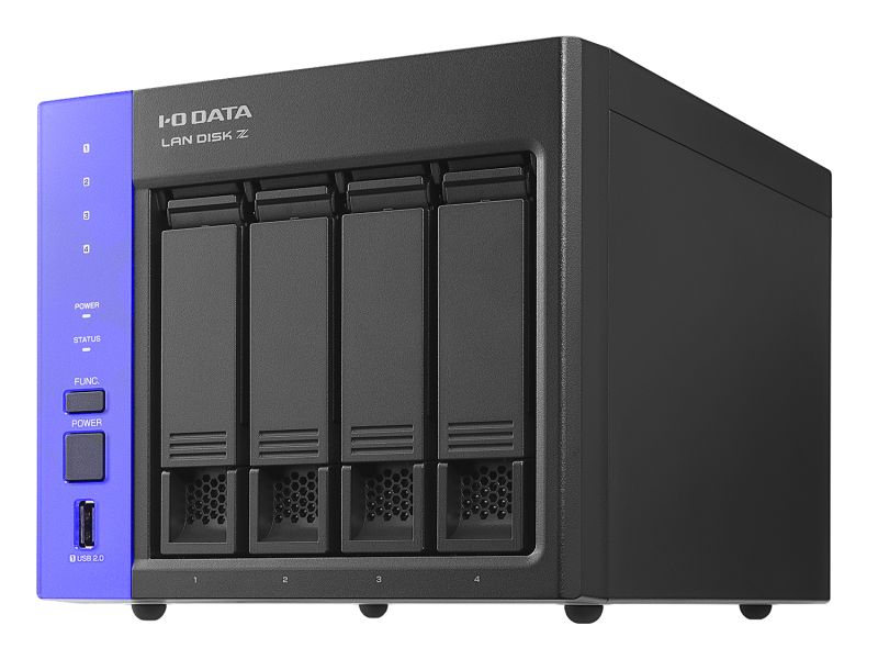 Windows Server IoT 2022 for Storage Standard搭載 4ドライブ法人向けNAS 8TB