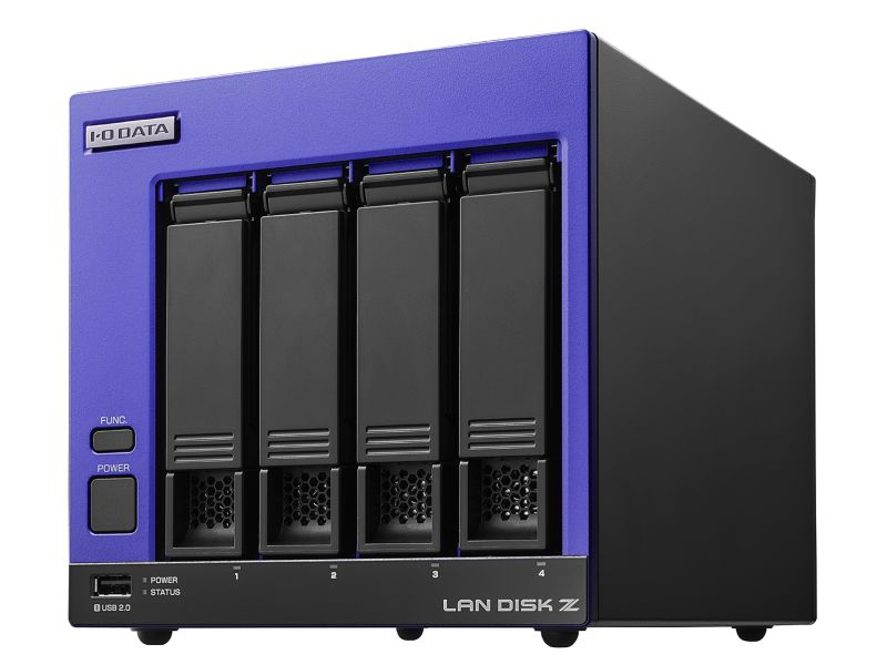第12世代インテルCore i3搭載 4ドライブ法人向けWindows NAS 64TB