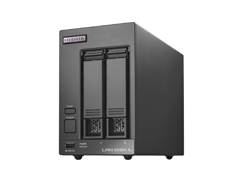 法人向け2ドライブNAS（ネットワークHDD） 5年保証 16TB