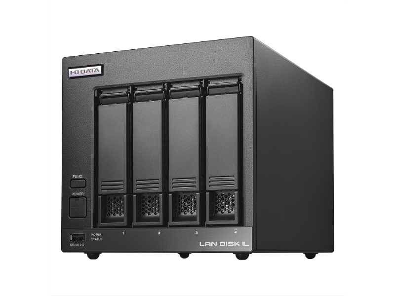 法人向け4ドライブNAS（ネットワークHDD） 5年保証 16TB