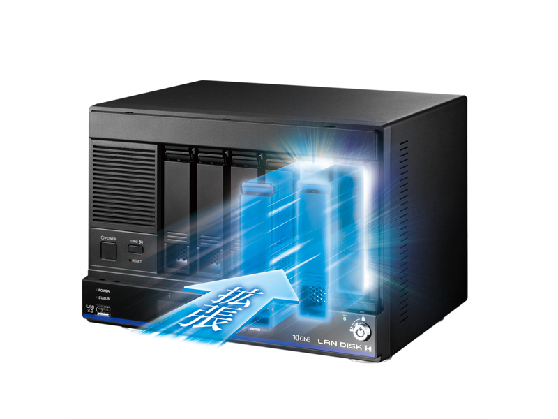 法人向け4ドライブNAS（ネットワークHDD） 5年保証 16TB