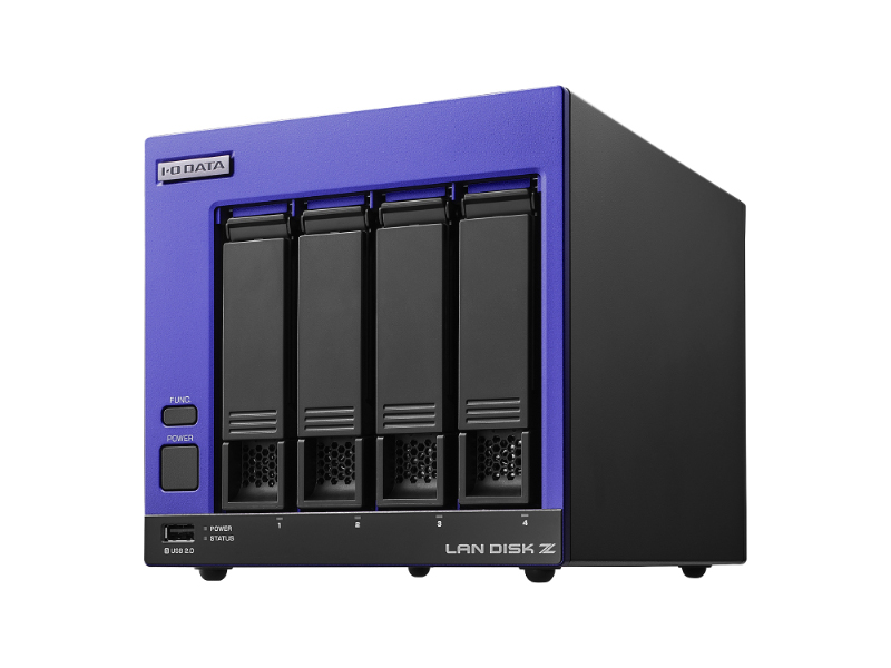 高速CPU搭載 Windows Server IoT 2025 for Storage Standard 4ドライブNAS 80TB