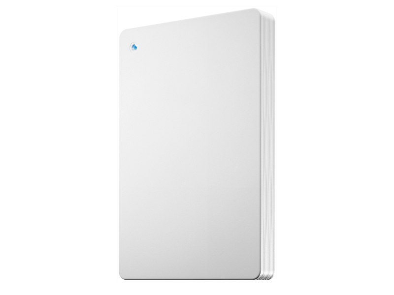 USB 5Gbps（USB3.2 Gen1）対応 ポータブルハードディスク「カクうす Lite」 2TB ホワイト
