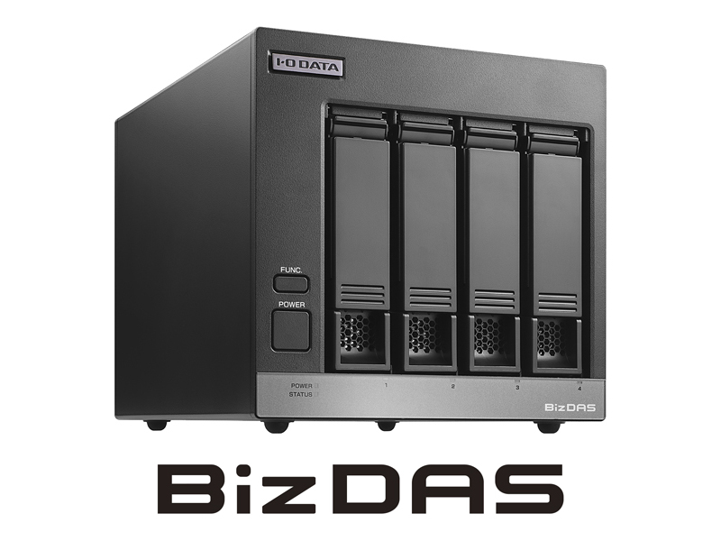 法人向け 5年保証 USB 5Gbps＆RAID対応 4ドライブ外付ハードディスク 128TB