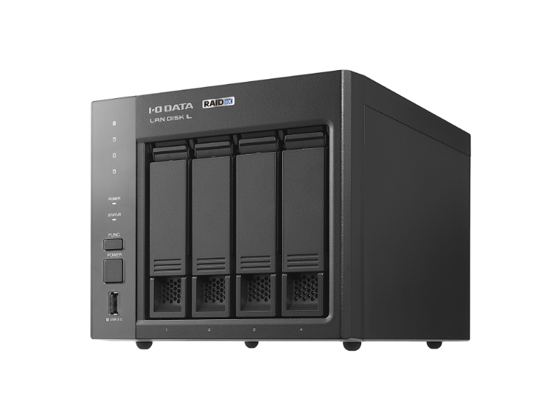 法人向け4ドライブNAS（ネットワークHDD） 32TB