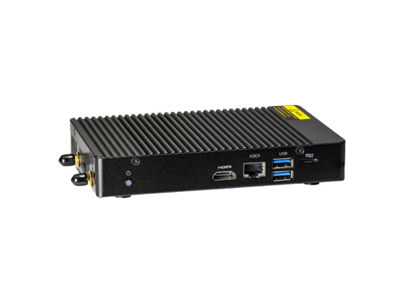 Windows11 IoT Enterprise搭載ファンレス miniPC (Intel(R) Processor N150(4C/4T)Twin Lake/16GB/M.2 SSD:128GB/光学ドライブなし/Windows 11 IoT Enterprise 2024 LTSC)