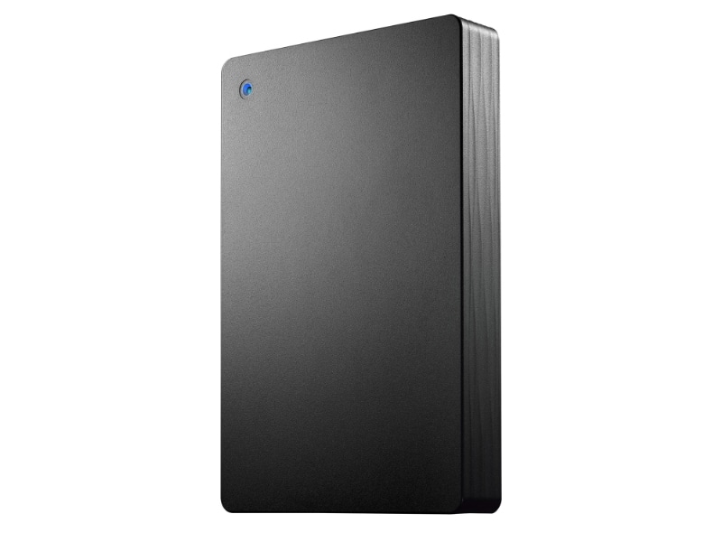 USB 5Gbps（USB3.2 Gen1）＆USB-A対応ポータブルHDD「カクうす Lite」 ブラック 5TB