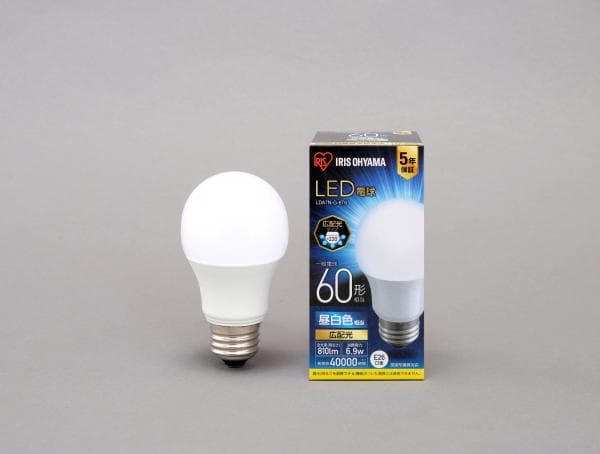 LED電球 E26 広配光 60形相当 昼白色