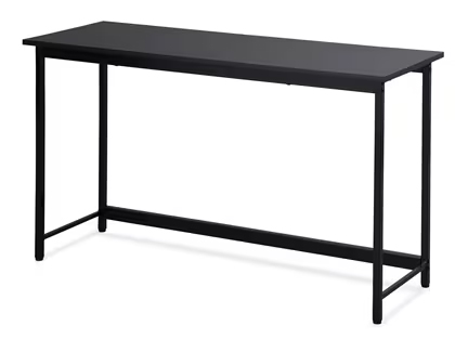 ベーシックデスク 1200×400 ブラック/ブラック