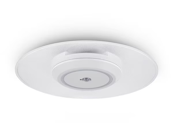 LED小型シーリングライト パネルライト 人感センサー付き 電球色