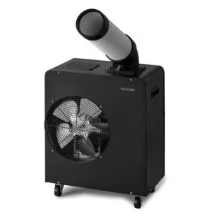スポットクーラー 1.8kW ブラック