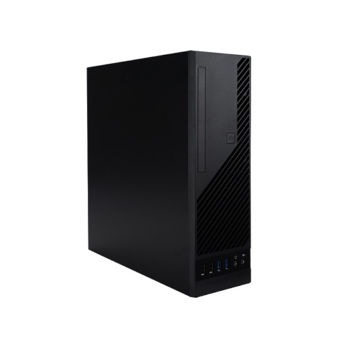CJ712 R2/MicroATX/Mini-ITX対応 スリムPCケース/80PLUS BRONZE認証 265W電源ユニット標準搭載/80mmファン標準搭載