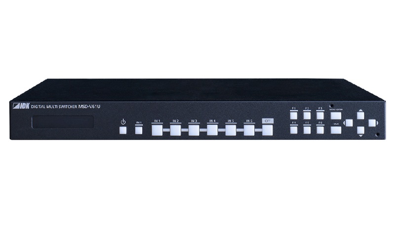 6入力1出力 4K60対応 デジタルマルチスイッチャー HDBaseT出力モデル