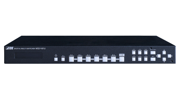 6入力1出力 4K60対応 デジタルマルチスイッチャー SDVoE出力 CATモデル