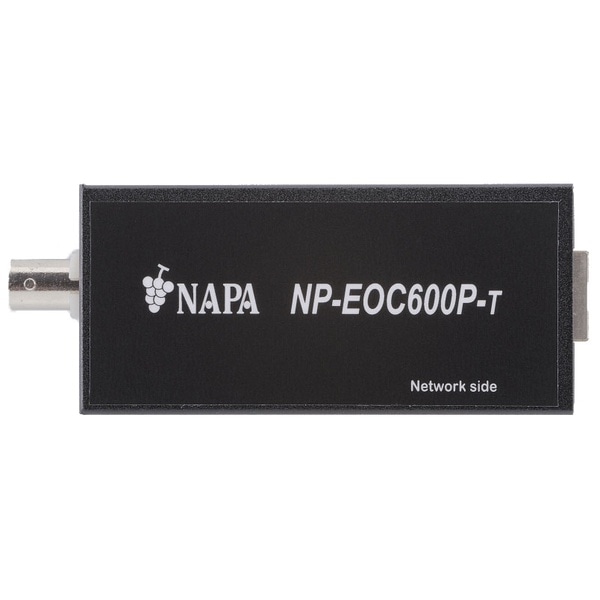 PoE/PoE+対応 イーサネット同軸延長器: 送受信器セット