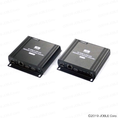 4K HDMI・USB・音声・赤外線・RS232C CAT5e伝送器