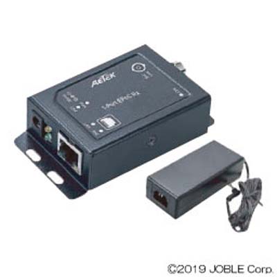 PoE Plus対応IP長距離同軸伝送 受信器