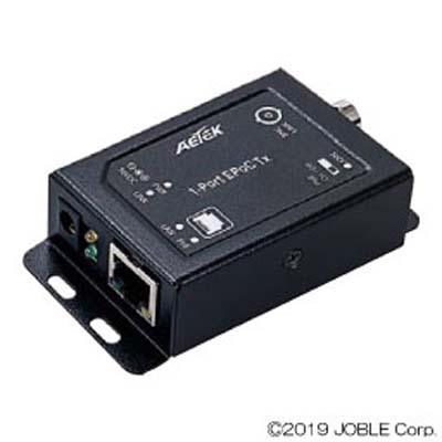 PoE Plus対応IP長距離同軸伝送 送信器 屋内用
