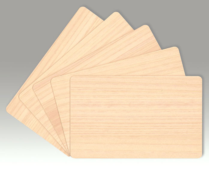 木のカード：500枚セット