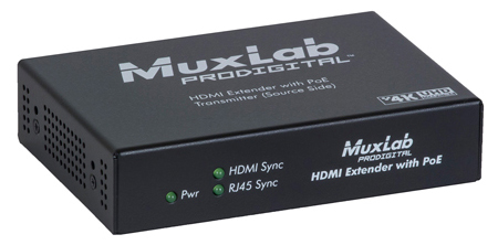 ツイストペア伝送HDMI送信器（HDBaseT準拠）