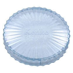 フィルターケース 丸形 プラスチック 62～67mm径用 5号 ブルー