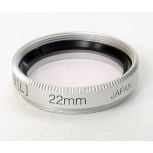 ライカ用フィルター 22mm（L） 白枠 UV