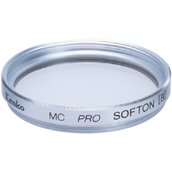 [コンパクトデジタルカメラ用フィルター] MCプロソフトン[B] シルバー枠 55mm