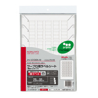 ワープロ用紙ラベル プリピタ対応・PT01 A4 30面 再はくりタイプ 5枚
