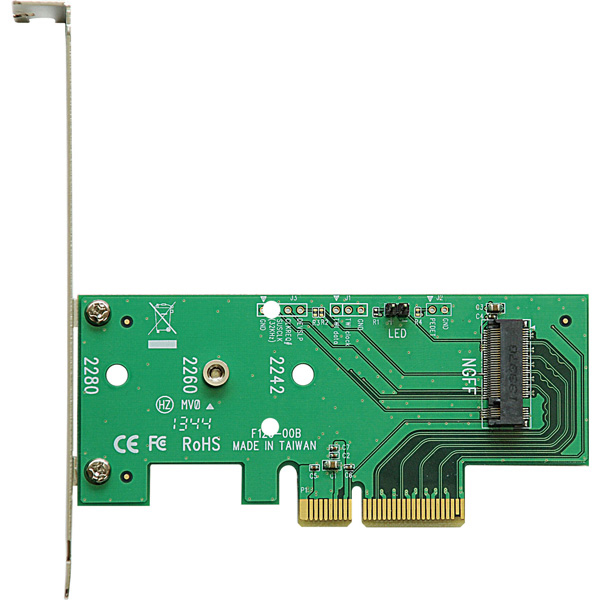 変換基板/M.2→PCI-Express x4 M.2-PCIE