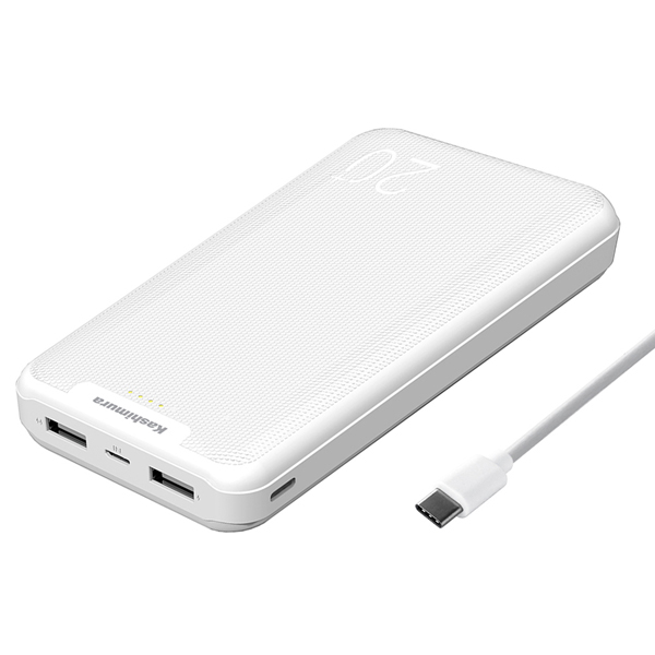 モバイルバッテリー 20000mAh C WH