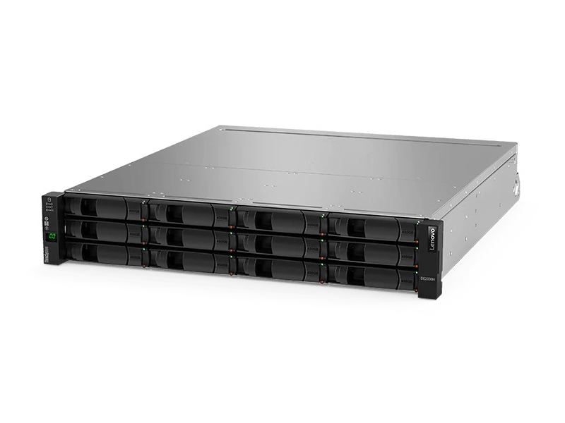 ThinkSystem DE2000H 2U12 LFF 基本筐体