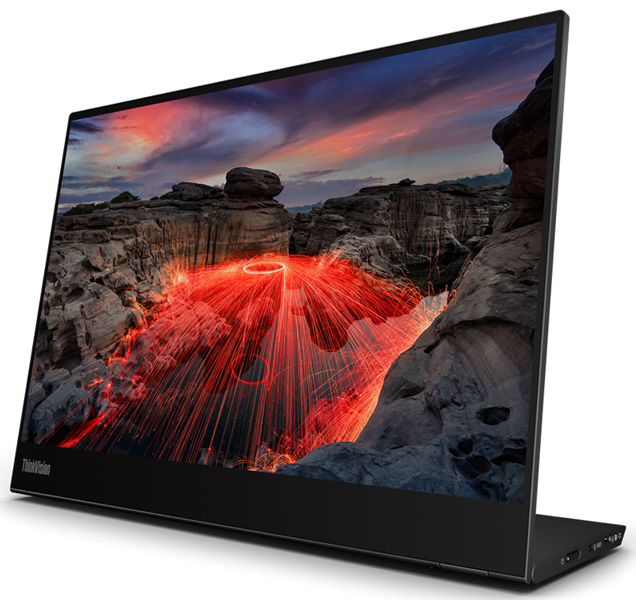 ThinkVision M14t Gen 2 (14.0型/2240×1400/USB type-C/黒/スピーカー：なし)