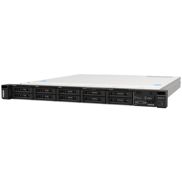 ThinkSystem SR250 V3(HS 2.5)/Xeon-6325P(4) 3.50GHz-4800MHz×1/PC5-44800 16.0GB(16×1)/RAID-940-8i-4GB/POW(800W×1)/OSなし/3年保証9x5(CRU-NBD)/SS90