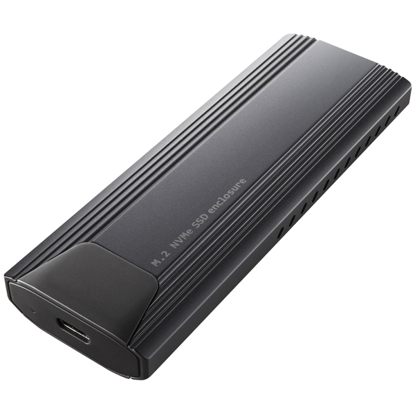 USB3.2(Gen2)対応M.2 NVMe SSDケース/ソフト付