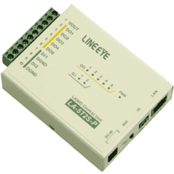 LAN接続型デジタルIOユニット オープンコレクタ5出力/ドライ接点2入力