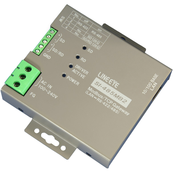 Modbus TCPゲートウェイ 絶縁・壁掛タイプ