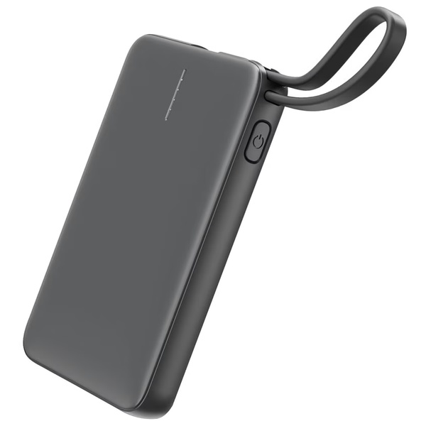 HIDISC リン酸鉄リチウムイオン電池使用 急速充電モバイルバッテリー 5000mAh ブラック