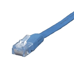Ethernet カテゴリ5e フラットケーブル 50cm ブルー