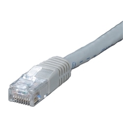 Ethernet カテゴリ6 ケーブル 5m ライトグレー