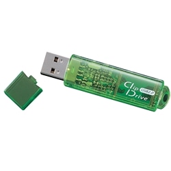 USB2.0 フラッシュディスク 256MB グリーンモデル